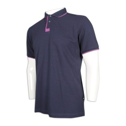 P1138 Manufactured contrast chest Polo shirt hem split design Polo shirt store P1138 Manufactured contrast chest Polo shirt hem split design Polo shirt store